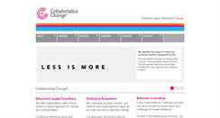 Desktop Screenshot of collaborativechange.org.uk